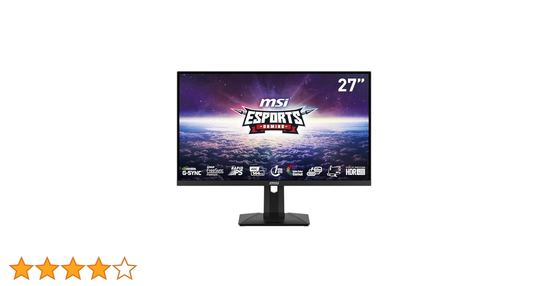 MSI 27インチ 4Kゲーミングモニター MAG 274UPF 144Hz MSI MAG 274UPF- All About Gaming | Gaming Monitor | MSI